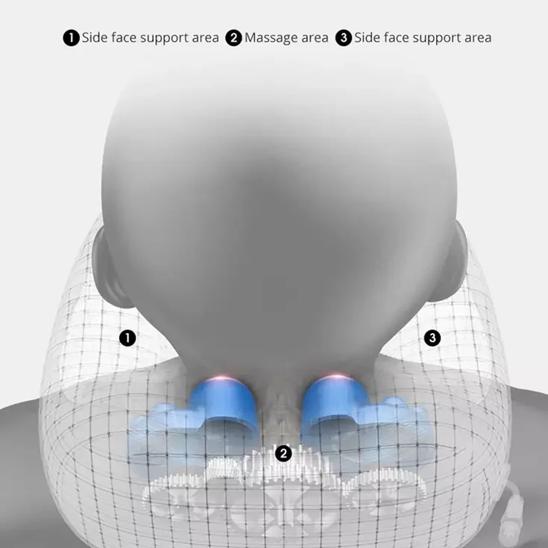 ThruTherapy U-Shaped Pillow Neck Massage MG-U-SHAPE
